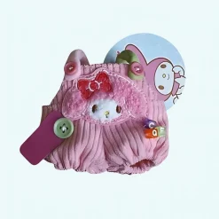 New La compagnie de la peluche Salopette kawaii peluche type Labubu mignonne